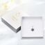 ABIGY Onyx Davidstern Halskette 925 Sterling Silber Davidstern Kette Kreuz Onyx Anhänger Hexagramm Halskette Jüdisches Amulett Schmuck Geeignet für Männer Damen Geschenke