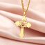 kkjoy Kreuz mit Davidstern Anhänger Halskette Ohrringe Schlüsselanhänger Edelstahl Hexagramm am Kreuz Gebetsamulett Schmuck für Frauen Männer