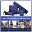 U7 Kleine Creolen mit Kegel Anhänger Schwarz Biker Gotik Hängeohrringe Punk Rock Huggie Kreolen Hoop Earrings Modeschmuck für Männer Frauen