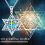 ABIGY Davidstern Kette mit Kreuz 925 Sterling Silber Opal Anhänger Hexagramm Davidstern Kette Jüdischen Hexagramm Amulett Schmuck Geschenke für Damen Männer