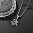 David Sterne Halskette Sterling Silber Davidstern Anhänger Kette Davidstern mit Chai Kette David Stern Schmuck Geschenk für Herren Männer