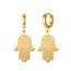 VASSAGO Hängende Ohrringe mit Hamsa-Hand der Fatima, jüdischer Davidstern für Frauen, hebräisches Amulett, Schmuck, Geschenk, Edelstahl