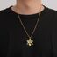 kkjoy Baum des Lebens mit Hexagramm Halskette Edelstahl Davidstern Anhänger Halskette Natur inspiriert spirituellen Schmuck für Frauen Männer