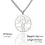 EUEAVAN Hebräisch Halsketten Judentum Religion Faithchai Halskette Jehova Anhänger Bibel Gott Namen Schmuck Chanukka Israel Amulette Geschenke Christentum Frauen Männer (Davidstern silber)
