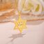 Tetragrammaton Davidstern Halskette Yhvh Yhwh Jehovah Yahweh Hebräische Halskette Jüdischer Stern Halskette Biblische Namen Gottes Anhänger Israel Jüdischer Schmuck Chanukka Geschenk Frauen (gold)