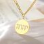 EUEAVAN Hebräische Halsketten, Judentum, Religion, Glaube, Jehova, Anhänger, hebräische Bibel, Gottnamen, Schmuck, Chanukka, Israel, Amulette, Geschenke für Damen und Herren, Medium, Edelstahl, Kein