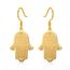 VASSAGO Hängeohrringe mit Hamsa-Hand der Fatima, jüdischer Davidstern für Frauen, hebräisches Amulett, Schmuck, Geschenk, Edelstahl