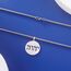 EUEAVAN Hebräisch Halsketten Judentum Religion Faithchai Halskette Jehova Anhänger Bibel Gott Namen Schmuck Chanukka Israel Amulette Geschenke Christentum Frauen Männer (Jhwh-Halskette silber)