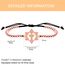 JunyiDIY Handgefertigtes, verstellbares Kreuz- und Davidstern-Charm-Armband, modischer christlicher, religiöser Schmuck für Männer und Frauen, schützendes und inspirierendes Geschenk, adjustable,