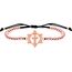 JunyiDIY Handgefertigtes, verstellbares Kreuz- und Davidstern-Charm-Armband, modischer christlicher, religiöser Schmuck für Männer und Frauen, schützendes und inspirierendes Geschenk, adjustable,