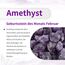 KYEYGWO Unisex Davidstern-Anhänger mit Verstellbar Nylonseil, Amethyst David Stern Halskette Hexagramm Edelstein Kettenanhänger Reiki Schmuck für Amulett, Heilung, Religiöser
