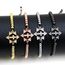JunyiDIY Handgefertigtes, verstellbares Kreuz- und Davidstern-Charm-Armband, modischer christlicher, religiöser Schmuck für Männer und Frauen, schützendes und inspirierendes Geschenk, adjustable,