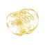 RWQIAN Damen Erzengel Gold Ring Metatron Muster Edelstahl Heilige Erzengel Ring Hohlring Blume des Lebens Einstellbare Schmuck Geschenk