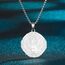 Heiliger Michael Anhänger Halskette das Siegel der sieben Erzengel Religiöser Medaillon Modeschmuck für Männer und Frauen Jungen Edelstahl christliches Geschenk