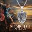 YEESIA St. Michael-Halskette, 925er Sterlingsilber, St. Michael-Erzengel-Anhänger, Schutzheiliger, Amulett, Medaille, Schmuck, Geschenk, geeignet für Männer und Frauen