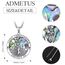 Abalone Schale Heiliger Christophorus Kette Anhänger Sterling Silber St Christopherus Kette Herren St Christopher Halskette Schmuck Religiöser Geschenke