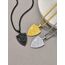 U7 Erzengel Michael Medaille Halskette 18k vergoldet Schild Form Anhänger mit 55+5cm Venezianierkette Schutz Patron Heilige Michael Modeschmuck Accessoire für Geburtstag
