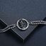 XIXLES St. Michael Armband 925 Sterling Silber Erzengel Michael Amulett Medaillon Armband Religiöser Beschützer Talisman