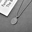 ADMETUS Heiliger Christophorus Kette Anhänger Sterling Silber St Christopherus Kette Herren St Christopher Halskette Oval Amulett Schmuck Religiöser Geschenke