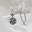 YFN Heiliger Michael Urne Halskette für Asche Sterling Silber Religiöser Beschützer Kremation Anhänger St Michael Erzengel Schmuck Geschenke für Damen Herren