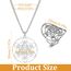 Ringe + Halskette für Damen & Herren, Edelstahl Metatrons Cube Ring für Frauen Erzengel Metatron Schutzerklärung Ausgehöhlt Damen Band Ring Schmuck für Dame Herren, einstellbar