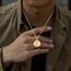 Heiliger Antonius Anhänger Sterling Silber Gold Heiliger Antonius Kette Heiliger Antonius Von Padua Medaille Schutz Schmuck Religiöse Geschenk für Herren