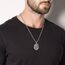 Heiliger Joseph von Cupertino Medaille Sterling Silber St Joseph of Cupertino Anhänger Halskette St. Joseph von Cupertino Luftfahrt Halskette Fliegender Schmuck für Herren