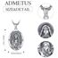 Heiliger Anne Anhänger Sterling Silber Heiliger Anne Medaille Herren St. Anne Halskette Kette Schutz Schmuck Religiöse Geschenke