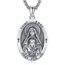Heiliger Anne Anhänger Sterling Silber Heiliger Anne Medaille Herren St. Anne Halskette Kette Schutz Schmuck Religiöse Geschenke