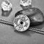 ADMETUS Armor of God Challenge Anhänger 925 Sterling Silber Armor of God Kette Religiöser Geschenke für Herren