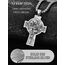 Heiliger Antonius Kreuz Anhänger Silber 925 Heiliger Antonius Kette Heiliger Antonius Von Padua Medaille Schmuck Religiöse Geschenk für Herren