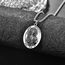 Heiliger Genesius Anhänger Sterling Silber Heiliger Genesis Medaille Herren St. Genesius Halskette Kette Schutz Schmuck Religiöse Geschenke