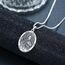 Heiliger Dominic Anhänger Sterling Silber Heiliger Dominic Medaille Herren St. Dominic de Guzman Halskette Kette Schutz Schmuck Religiöse Geschenke