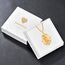 Gold Heiliger Mark Anhänger Sterling Silber Heilige Mark Löwe Medaille Herren Gold St. Mark Halskette Kette Schutz Schmuck Religiöse Geschenke
