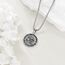 YFN Heiliger Georg Halskette Sterling Silber Religiöse Beschützer Anhänger St. George Schmuck Geschenke für Damen Herren