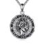 YFN Heiliger Raphael Halskette Sterling Silber Religiöser Beschützer Anhänger St Raphael Schmuck Saint Raphael Geschenke für Damen Herren