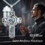 YFN Heiliger Andreas Kreuz Halskette Sterling Silber Religiöser Beschützer Anhänger St Andrew Schmuck Saint Andrew Geschenke für Damen Herren