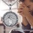 YFN Heiliger Gerard Halskette Sterling Silber Religiöse Beschützer Anhänger St Gerard Schmuck Geschenke für Frauen Männer