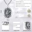 Eusense St Michael Halskette Heiliger Erzengel Michael Schutzengel Anhänger 925 Silber Schmuck für Damen Herren