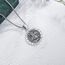 Eusense St Michael Halskette 925 Sterling Silber Heiliger Erzengel Anhänger Saint Michael Amulett Schmuck Geschenk für Herren Damen, 20+2"