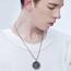 Shusukue Halskette mit Heiligem Michael, 925er Sterlingsilber, Anhänger mit Erzengel-Michael-Medaille, Amulett, Talisman des Heiligen Michael, Schild, Geschenk für Männer und Väter