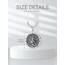 Shusukue Erzengel ST Michael Anhänger mit Foto Amulett Medallion zum öffnen 925 Silber Halsketten für Mann Herren Männer Religiöse Fotoschmuck