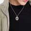 DOTBJ 925 Sterling Silber Erzengel Gabriel Anhänger Kette mit Edelstahlkette 55,88cm + 5cm