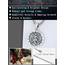 Shusukue Personalisierte Erzengel ST Michael Anhänger mit Foto Amulett Medallion zum öffnen 925 Silber Halsketten für Mann Herren Männer Religiöse Fotoschmuck