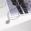 DOTBJ 925 Sterling Silber St Christophorus Anhänger Kette mit Edelstahlkette 55,88cm + 5cm