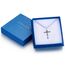 ZIPPICE Kreuz Kette Herren Sterling Silber Jesus Kreuz Kette Kreuzkette Kruzifix Anhänger Halskette Amulett Schmuck für Herren Männer Damen Muttertagsgeschenke für Mama