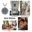 DOTBJ 925 Sterling Silber St Michael Anhänger Kette mit Edelstahlkette 55,88cm + 5cm