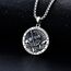 Shusukue Saint Christoph Kette 925 Sterling Silber, St. Christoph Amulett Schutzpatron Halskette, Medaillen Gebetsmünzen Anhänger Katholisch Religiöser Schmuck für Frauen Männer
