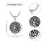 Shusukue St. Michael Kette 925er Sterling Silber, Erzengel Saint Michael Amulett Schutzpatron Halskette, Medaillen Gebetsmünzen Anhänger Christlicher Religiöser Schmuck für Frauen Männer