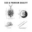 DOTBJ 925 Sterling Silber Erzengel Gabriel Anhänger Kette mit Edelstahlkette 55,88cm + 5cm